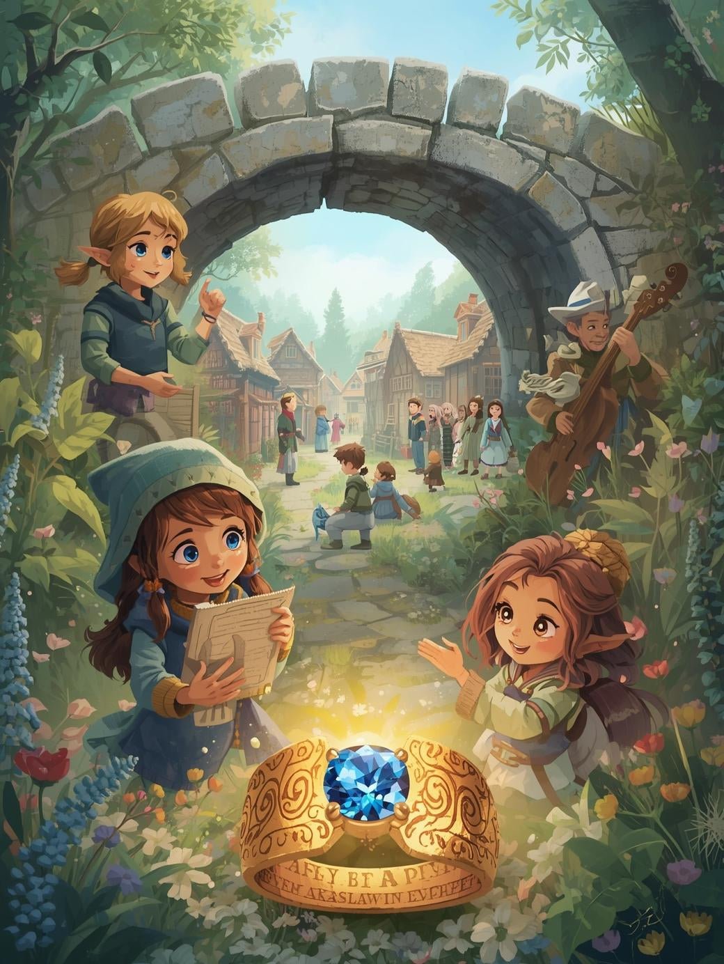 Lila and the Ring of Destiny - lilaskidsshop