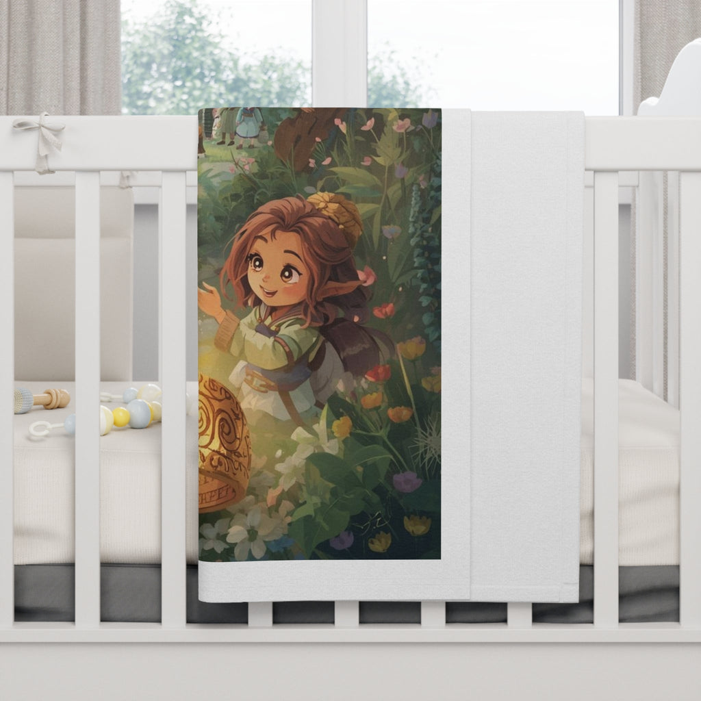 Lila and the Ring of Destiny Soft Fleece Baby Blanket - lilaskidsshop