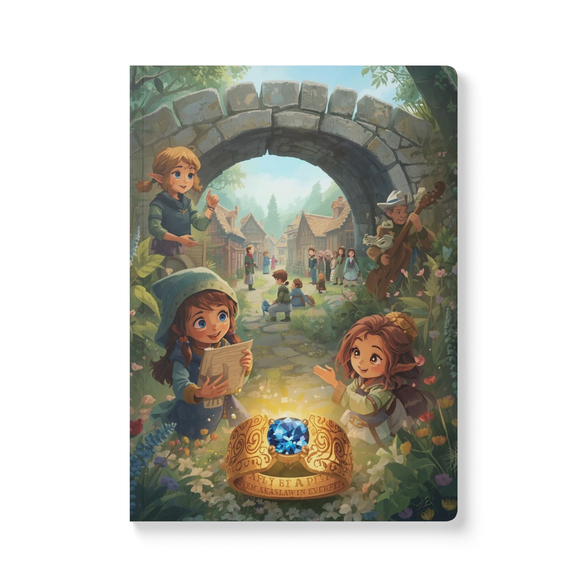 Lila and the Ring of Destiny Softcover Journal - lilaskidsshop