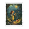 Lila and the Staff of Light Soft Fleece Baby Blanket - lilaskidsshop